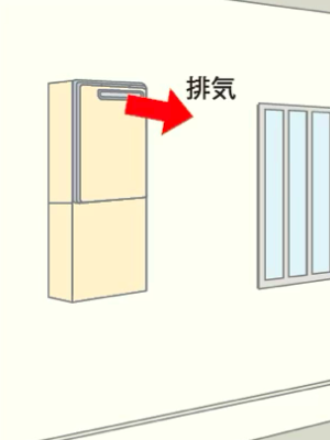 屋外壁掛け設置タイプ